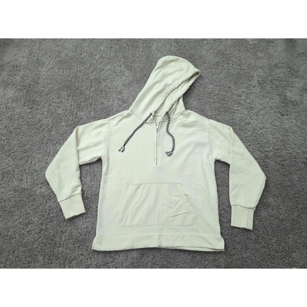 GAP Pullover Womens Extra Small Pocket Quarter‎ Zip Hoodie Sweatshirt